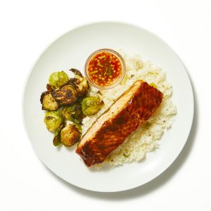 Hoisin-Glazed Salmon - Office Tray